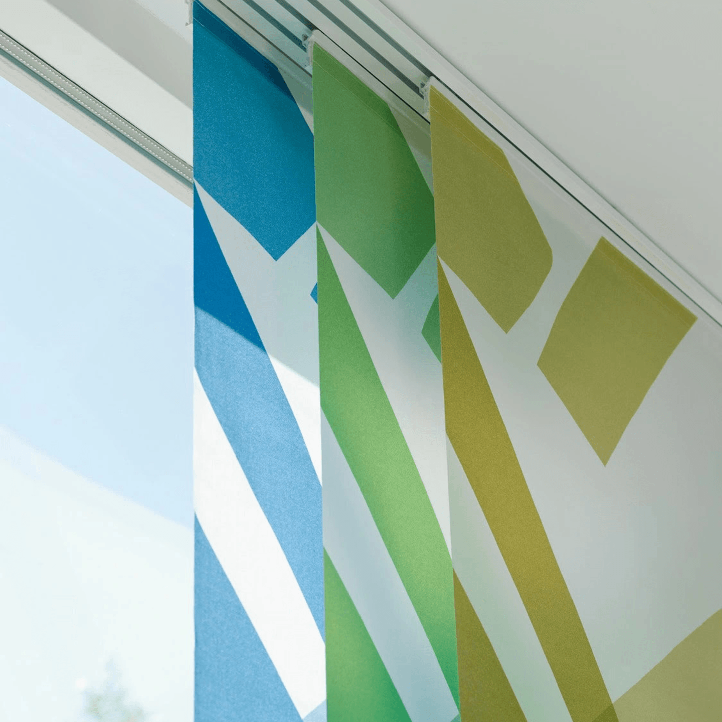 Barevná japonská stěna