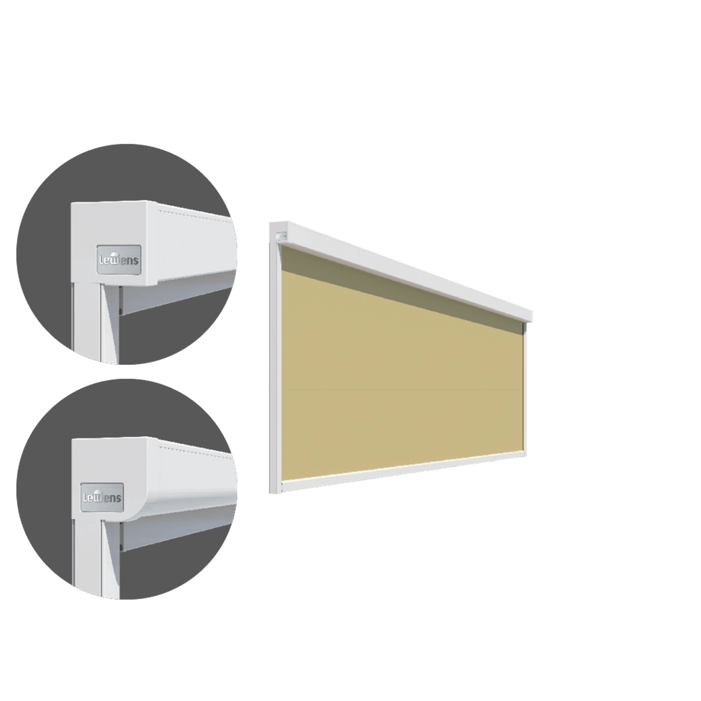 Screenová fasádní markýza Micro 860