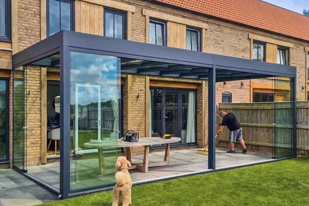 Zateplená zimní s moderní podlahou