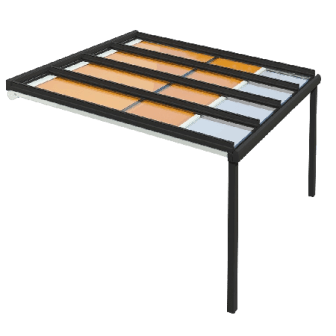 Portofino - Markýza pod zasklení -