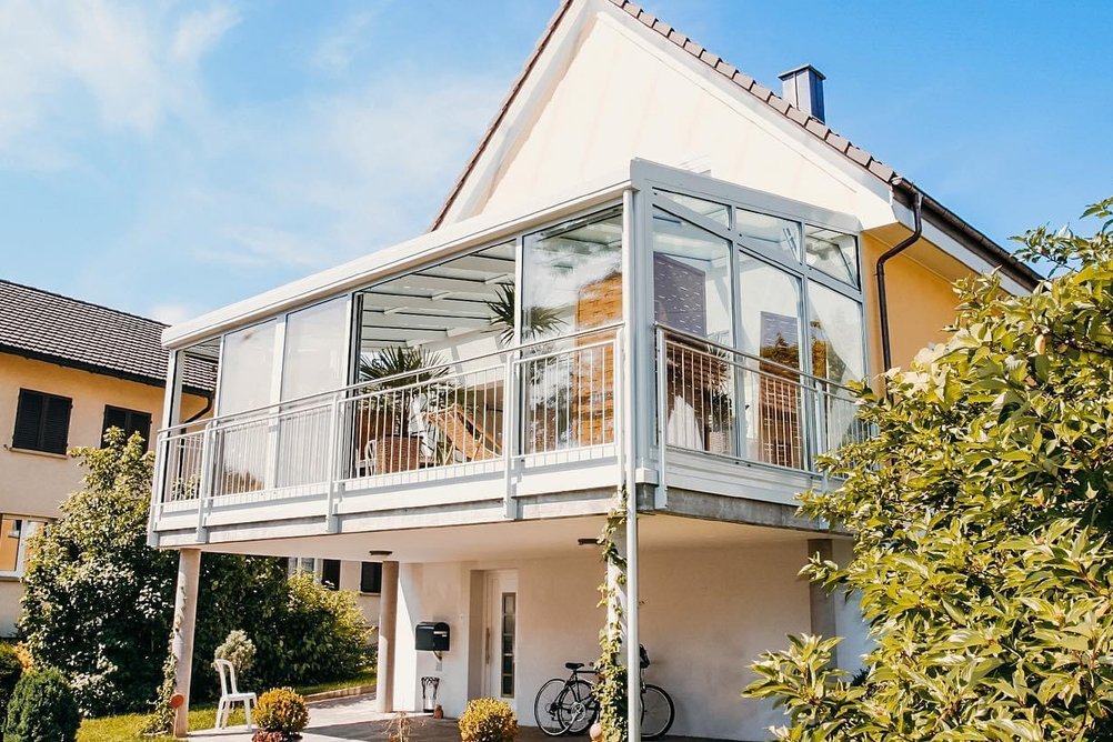 Zasklení balkónu se skládacím systémem