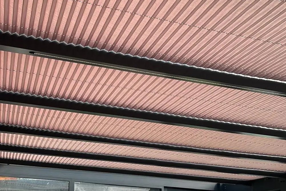 Plisé střešní žaluzie