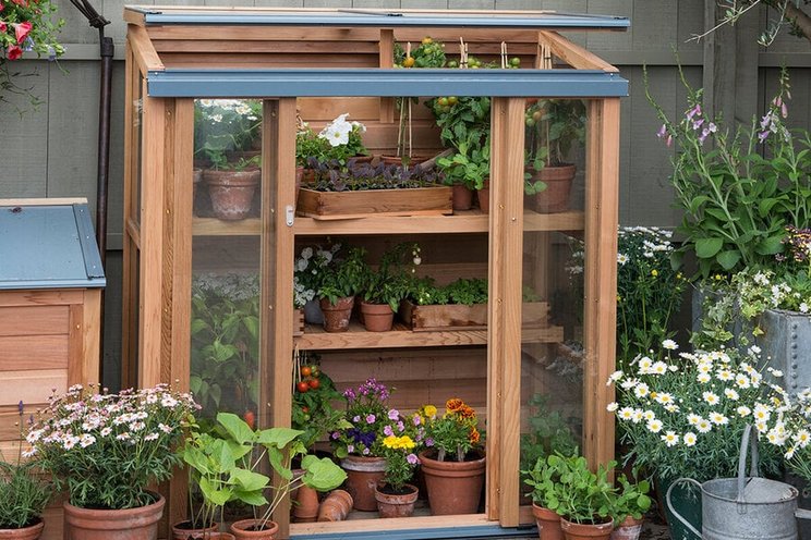 Viktoriánský skleník Upright Coldframe