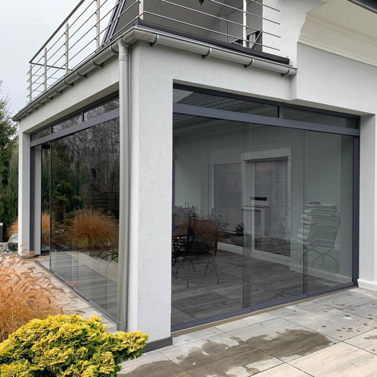 Moderní zimní zahrada