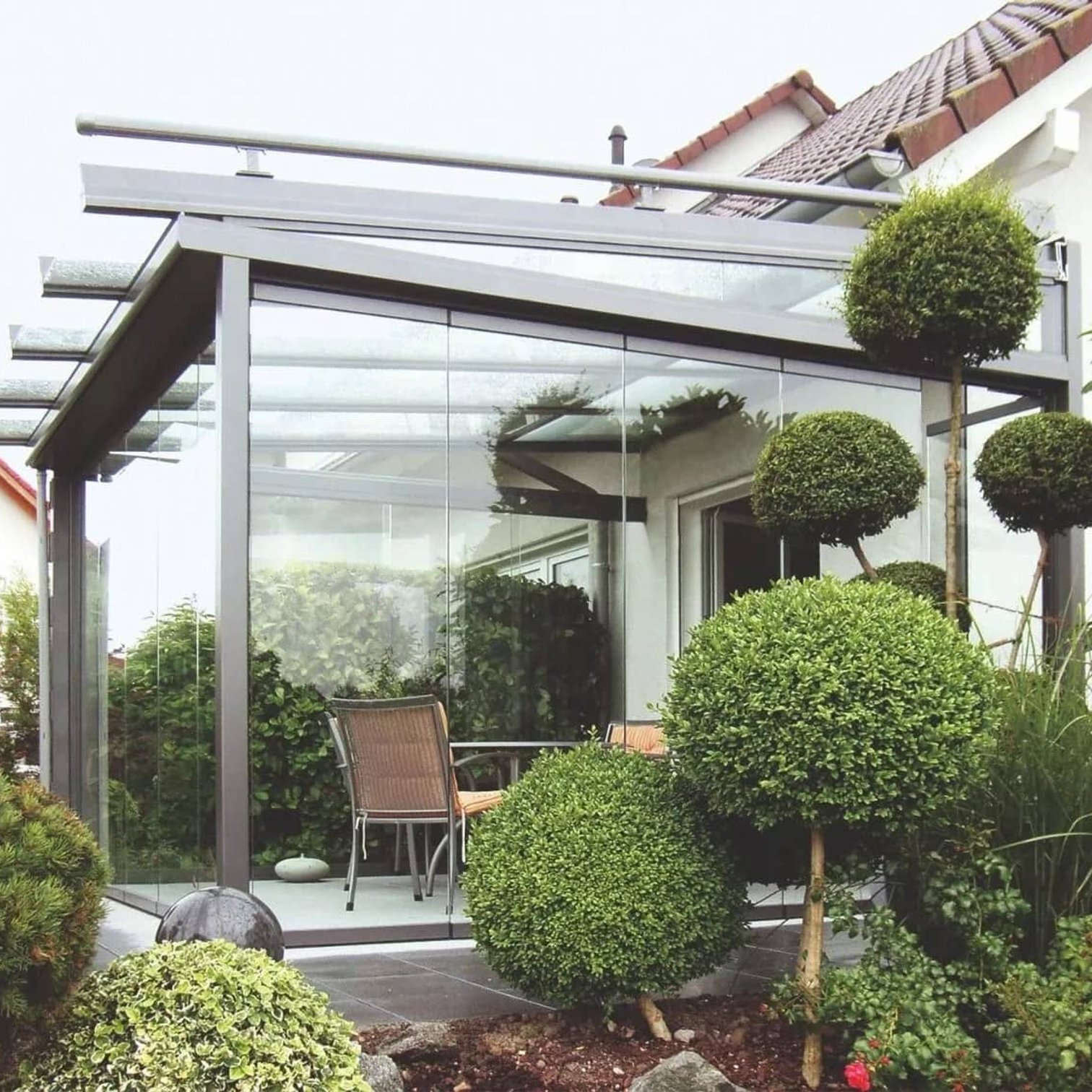 Zimní zahrada s posezením