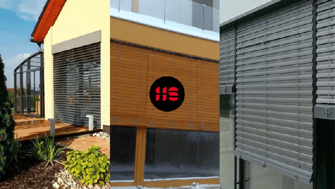 Jak lze ovládat venkovní žaluzie?