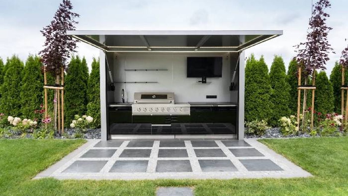 Netradiční dárek k Vánocům pro celou rodinu - Venkovní kuchyně QGesto