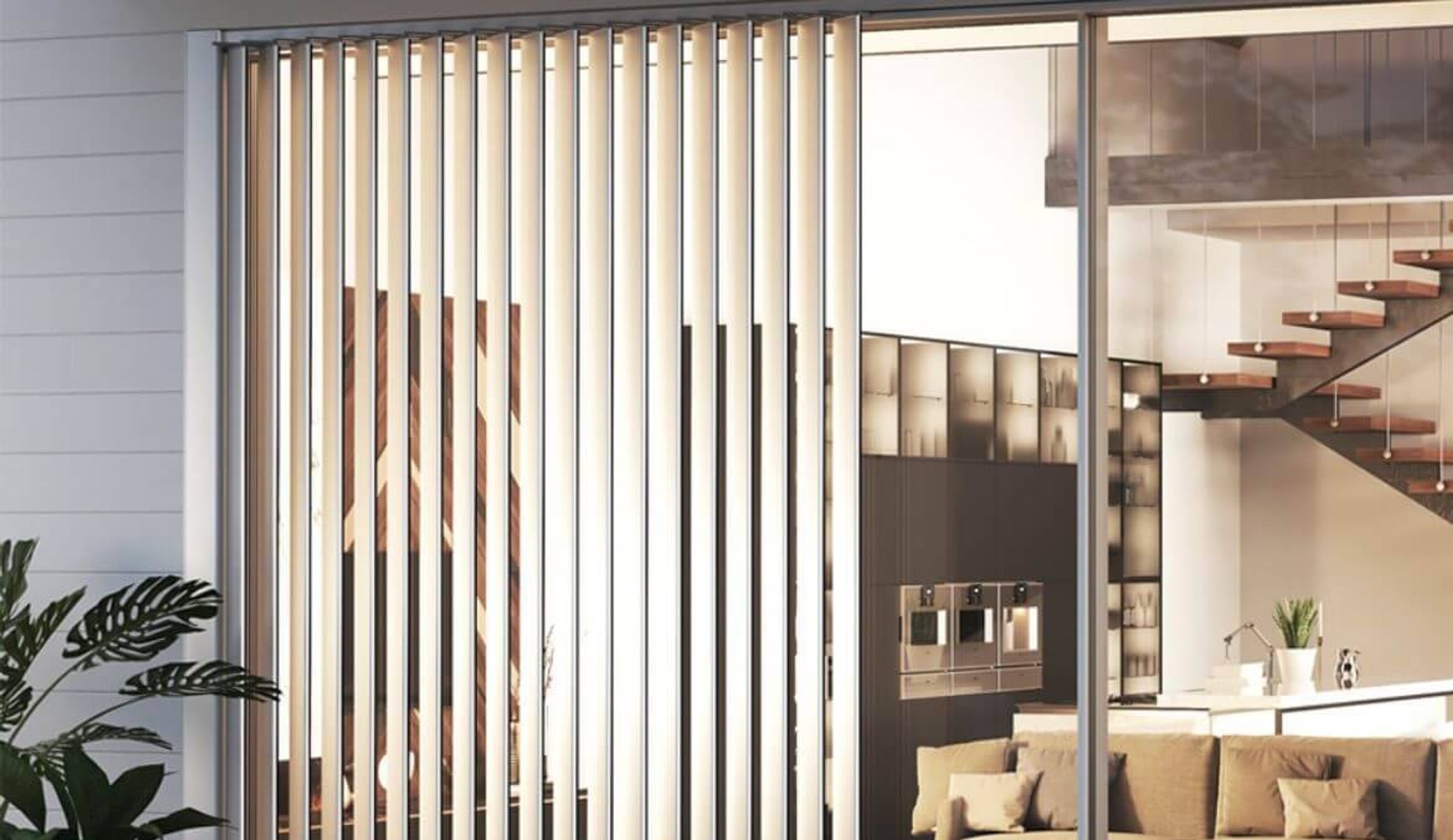 Slunolamy u posezení s pergolou