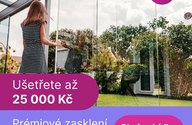 Akce Hezký stín: ušetřete až 25 000 Kč na zasklení