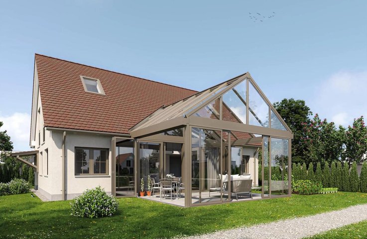 Moderní hliníkové konstrukce a chytré stínění udělají z vaší zahrady nejoblíbenější místo v domě – ať je venku -10 °C nebo tropických 30 °C.